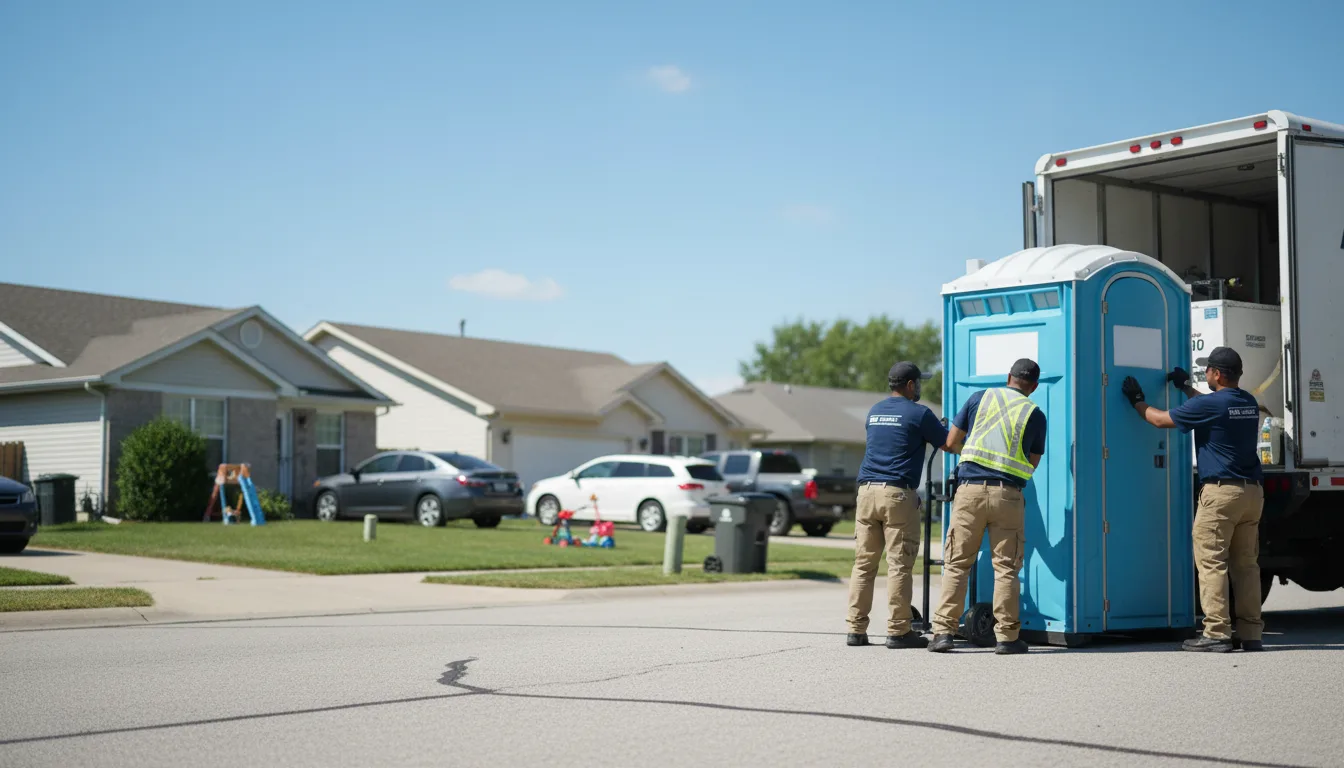 Standard Porta Potty Rentals in Midland, MI near me